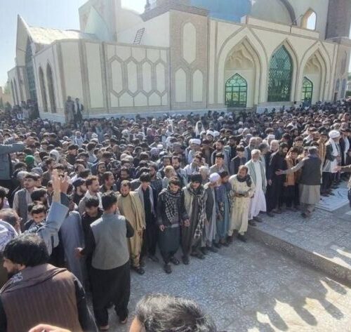 ندای کم‌سابقه شیعه و سنی از هرات؛ خیابان‌ها علیه افراطیت متحد شدند