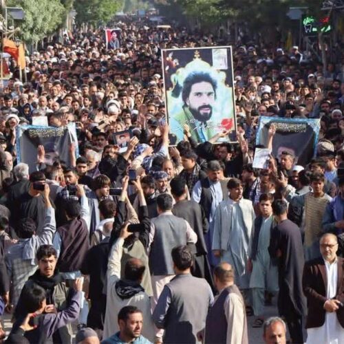 جان‌باخته به جای شهید برای شیعیان کشته شده؛ ادبیات والی هرات همچنان تکفیری است