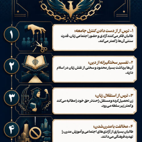 چرا طالبان از زنان هراس دارند؟