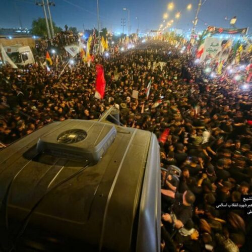 وداع یک ملت، هراس یک قدرت